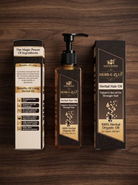 Herb-E-Zulf Herbal Hair Oil – 200ml